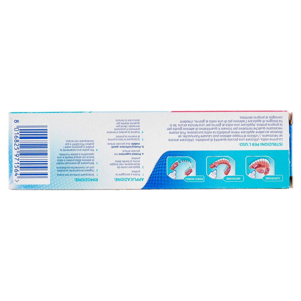 Polident ultrafresco adesivo per protesi dentiera giornaliera gusto menta 40 g